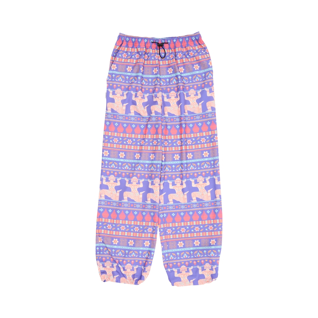 MAHANAKHON Dawn of Thailand Pants - Violet