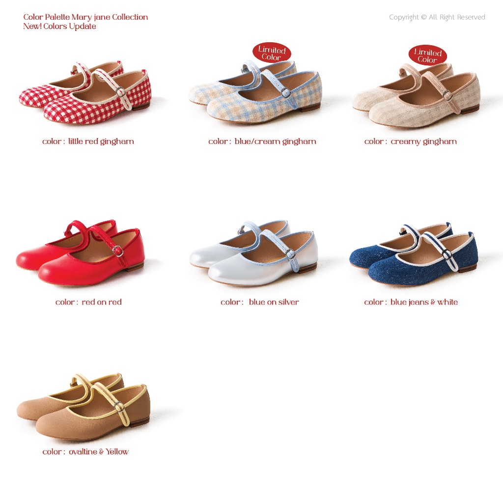 Keep color - Pre-order ทุกคู่