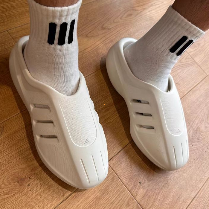 Adidas AdiFom IIInfinity Mules รองเท้าแตะ หัวโต รองเท้าไปทะเล เหมาะกับเดินชายหาด สไตล์คลาสสิก สําหรับผู้ชาย