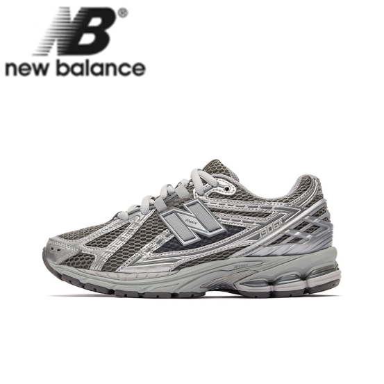 【ของแท้ 100%】New Balance NB 1906R Y2K silver grey