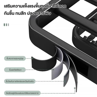 ชั้นวางผ้าขนหนูพับได้ ราวแขวนผ้าในห้องน้ำ ชั้นวางของในห้องน้ำ ที่แขวนติดผนัง ไม่ต้องเจาะผนัง