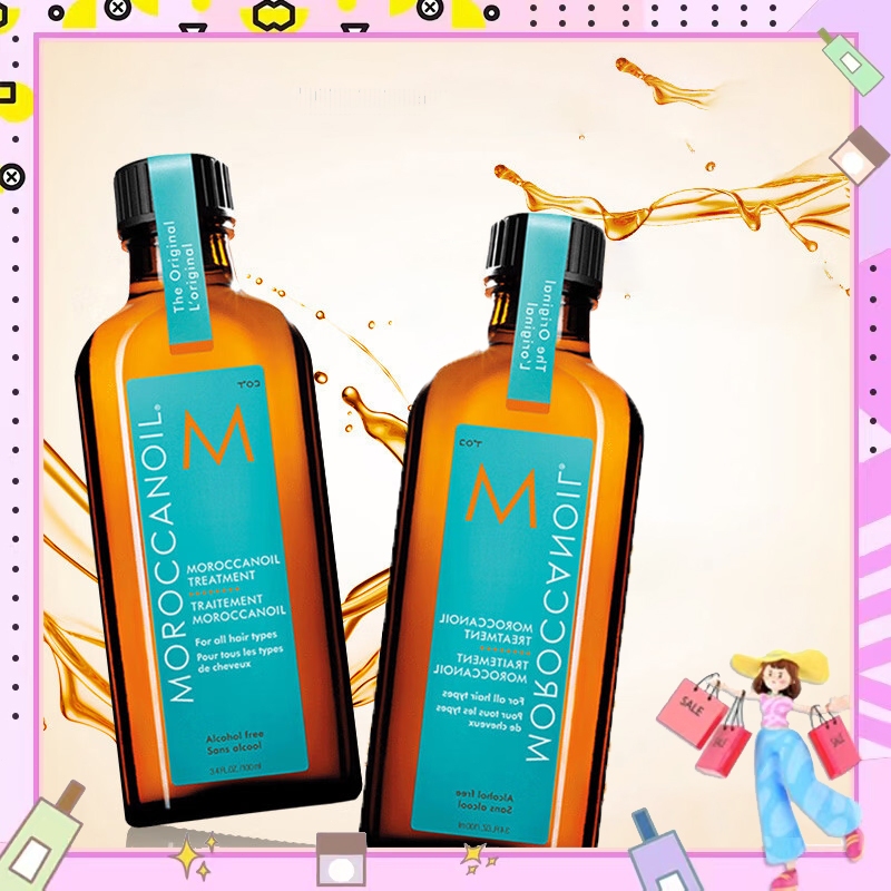 Moroccanoil Treatment 100ml -Original formula for dry and damaged hair,Conditioner Repair