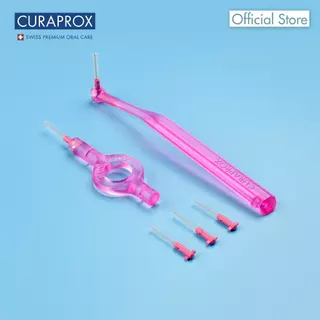 CURAPROX CPS Prime Start แปรงซอกฟัน จำนวน 5 หัวแปรง พร้อมด้ามแปรง 2 แบบ