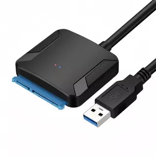 สายเคเบิลอะแดปเตอร์ SATA เป็น USB 3.0 สําหรับ 3.5/2.5 นิ้ว SSD HDD SATA III ฮาร์ดไดรฟ์ดิสก์แปลงรองรับ UASP 12V