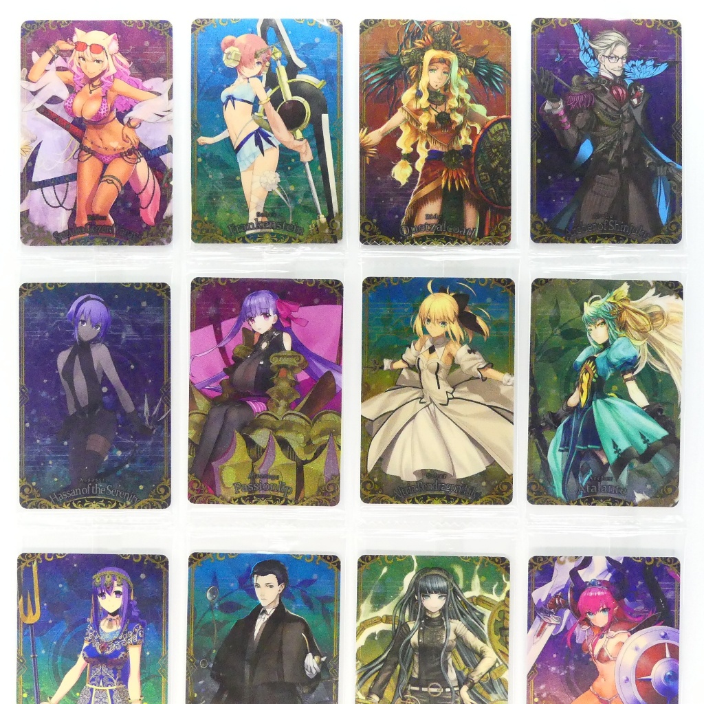 Fate/grand Order รูปแบบเวเฟอร์การ์ด (R) Wafer Card Variation Type-Moon FGO Project Bandai Direct From Japan