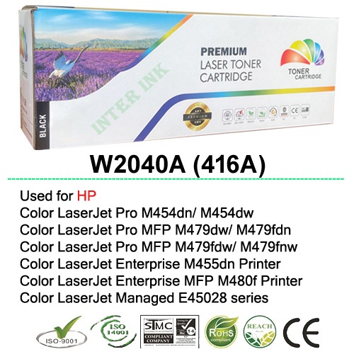 หมึกพิมพ์ W2040A (416A) สีดำ Color Box