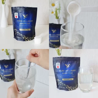 PiaOMe' เพียว คอลลาเจนไดเปปไทด์ 100,000mg. PURE Collagen Dipeptide 100% สกัดจากปลาน้ำจืด ชงใส ไม่คาว