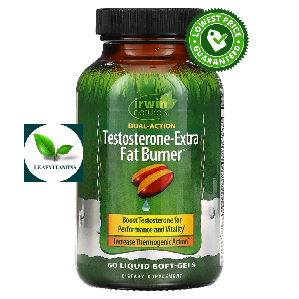 Irwin Naturals, Testosterone-Extra Fat Burner / 60 Liquid Soft-Gels