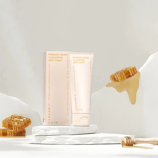 LIBRARY SKIN MANUKA HONEY CLEANSING SOFT FOAM - คลีนซิ่ง ซอฟท์ โฟมล้างหน้า
