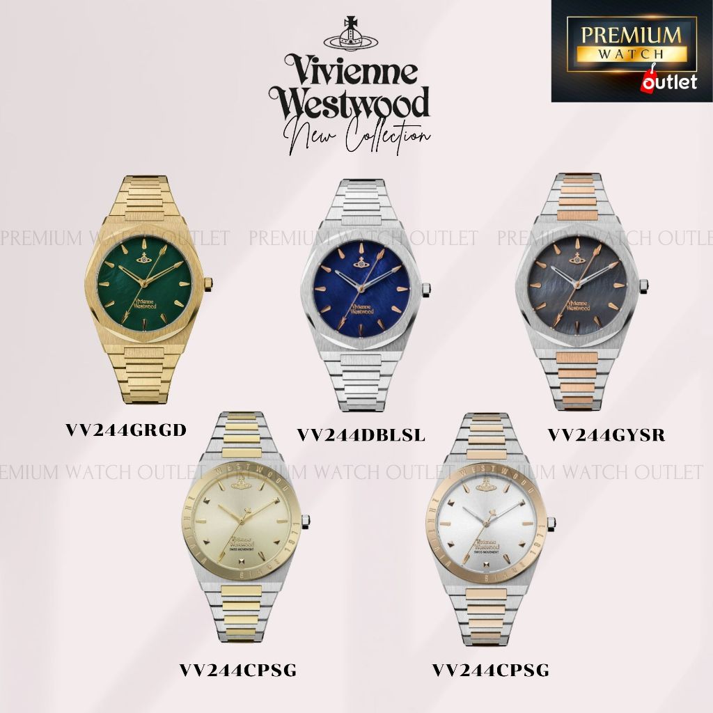 รวมรุ่น นาฬิกา Vivienne Westwood นาฬิกาข้อมือผู้หญิง นาฬิกาผู้หญิง แบรนด์เนม วิเวียน เวสท์วู๊ด Brandname รุ่น VV251WSSR