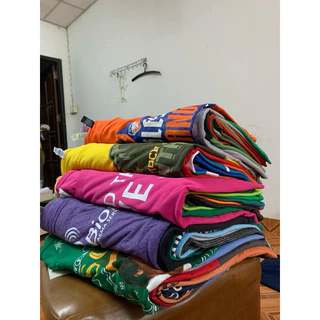 เสื้อยืดวินเทจ เสื้อคนอ้วน คละลาย ตัวละ20บาท มือสองเกรดA สภาพสวย