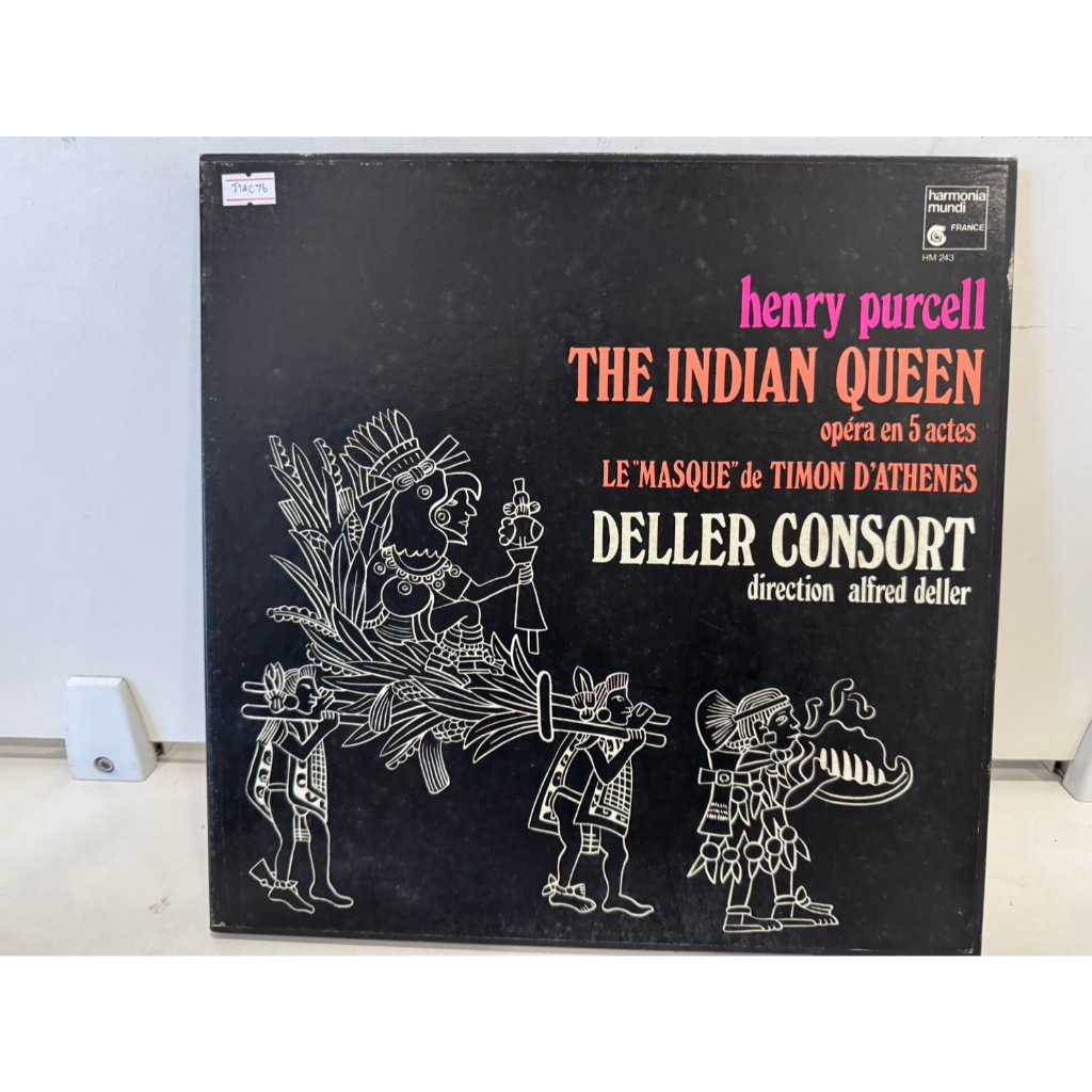 2LP Vinyl Records แผ่นเสียงไวนิล   henry purcell THE INDIAN QUEEN    (H20F6)