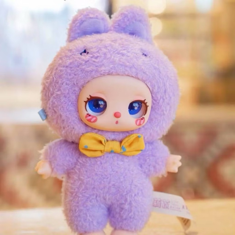 Liila lucky cat v2 liila zoo กระต่ายม่วง (เช็คการ์ดไม่แกะตัว) ✨ พร้อมส่ง