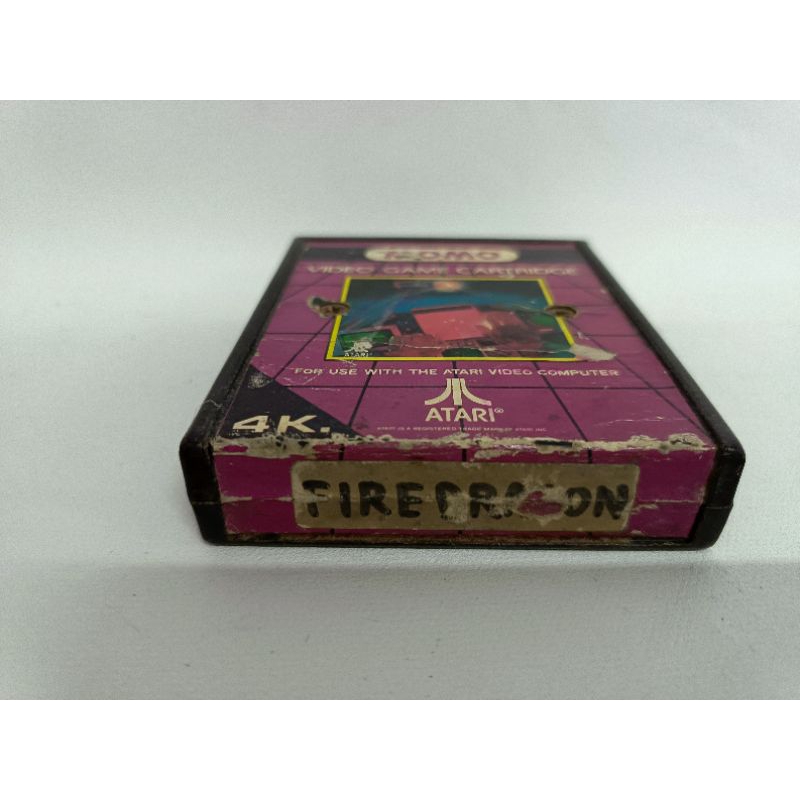 ตลับเกม Atari และ Atari 2600 เกม Fire Dragon เกมแนว ผจญภัยตลุยด่าน