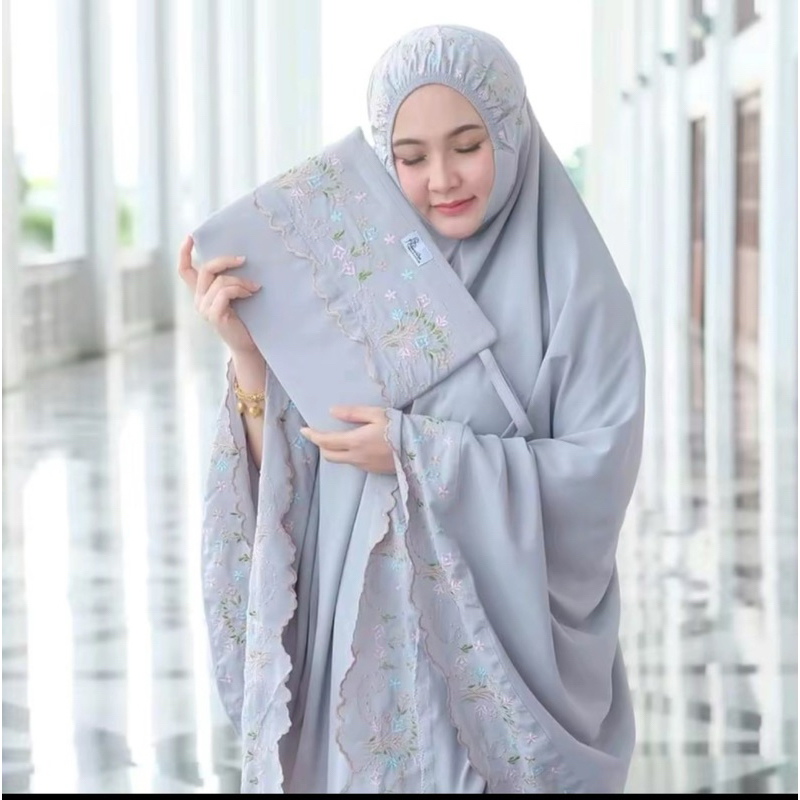 ชุดละหมาด camelia colleection ลายดอกไม้
