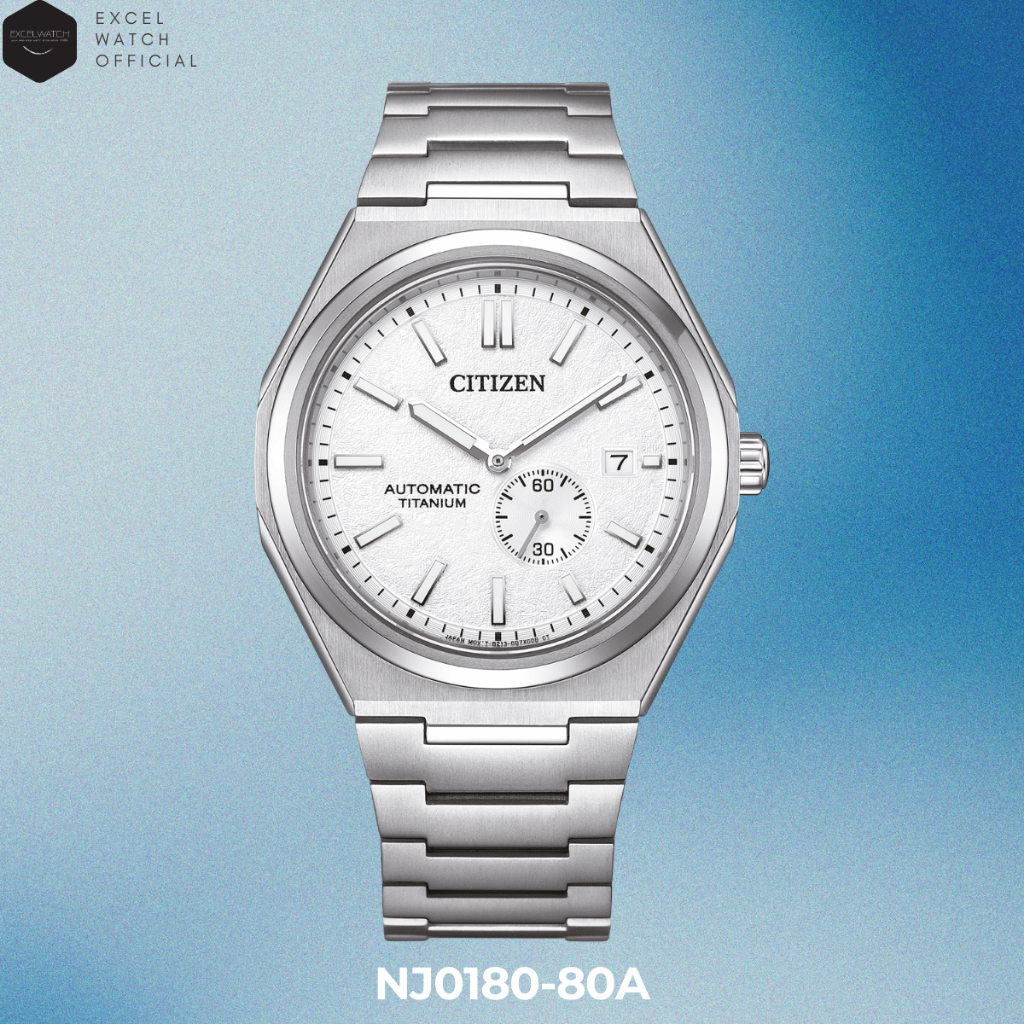 [ Excel Watch ] นาฬิกาซิติเซ่น รุ่น NJ0180-80A Zenshin Super Titanium Automatic small seconds