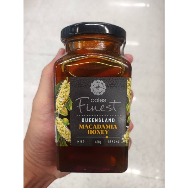 Coles Macadamia Honey 400g.น้ำผึ้ง400 กรัม