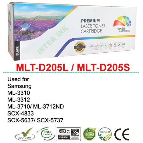 ตลับหมึก Samsung SCX-4833 / SCX-5637 / SCX-5737 (D205L) 5K Color Box