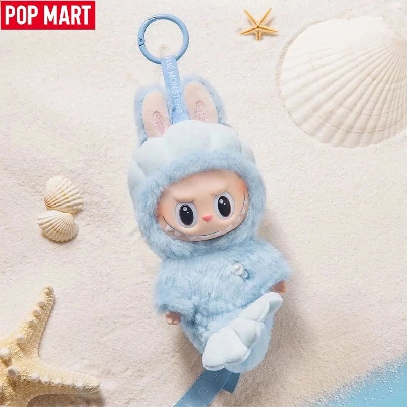 [ของแท้ 100%] POPMART LABUBU Singapore Limited Fishtail Lion Vinyl Doll Doll