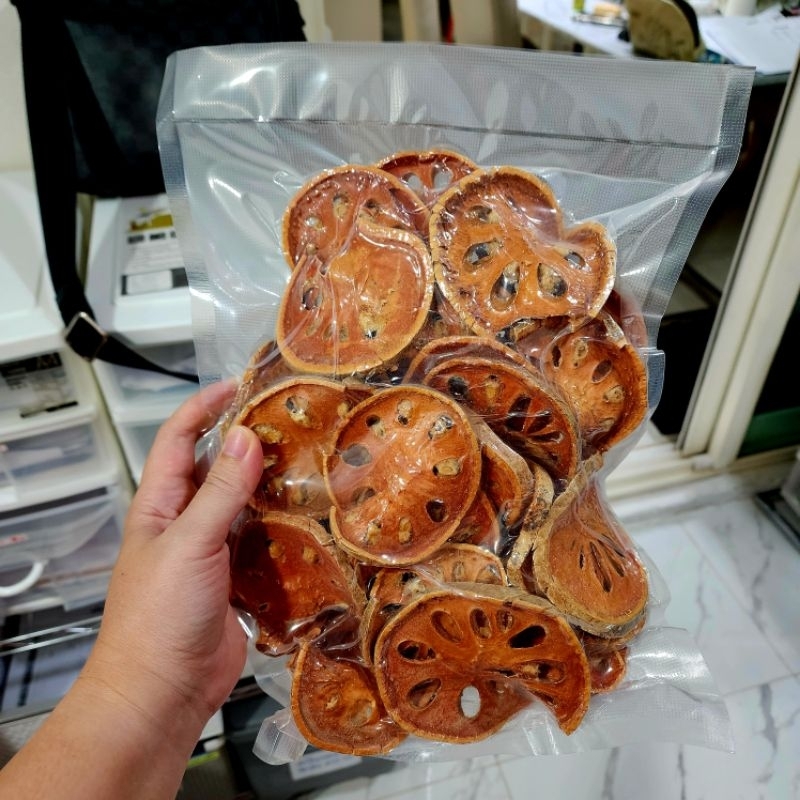 มะตูมอบแห้ง 500 กรัม ใช้ทำน้ำมะตูม เป็นส่วนผสมขนม และอาหาร