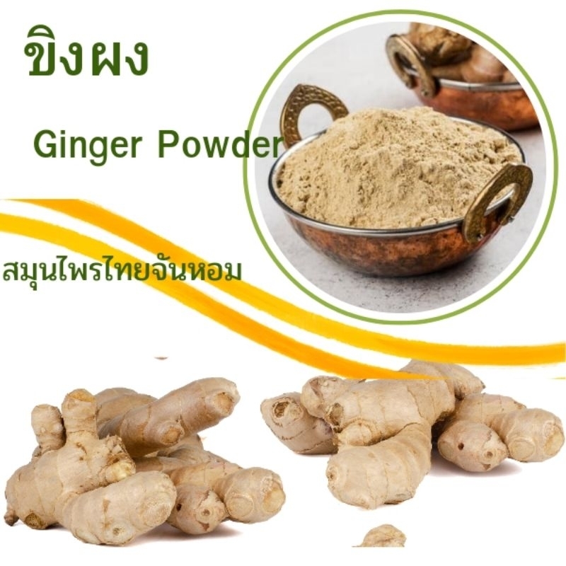 ขิงบดผง  ขิงผง ผงขิง Ginger powder   ขนาด 15 กรัม