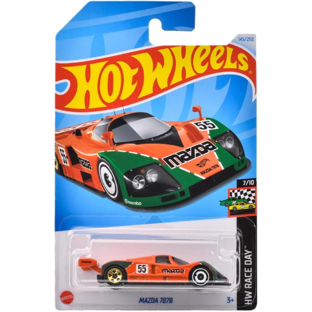 รถเหล็ก HOTWHEELS ของแท้ Mazda 787B(HW2024_#145)