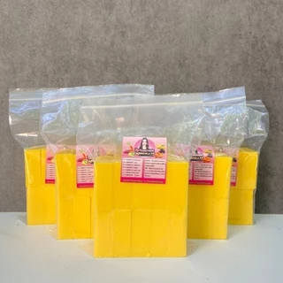 สบู่​หัวเชื้อกลูต้า​ สบูู่ระเบิดขี้ไคล​ 10​ก้อน​ 500กรัม​ (แถมตาข่าย1ใบ)​