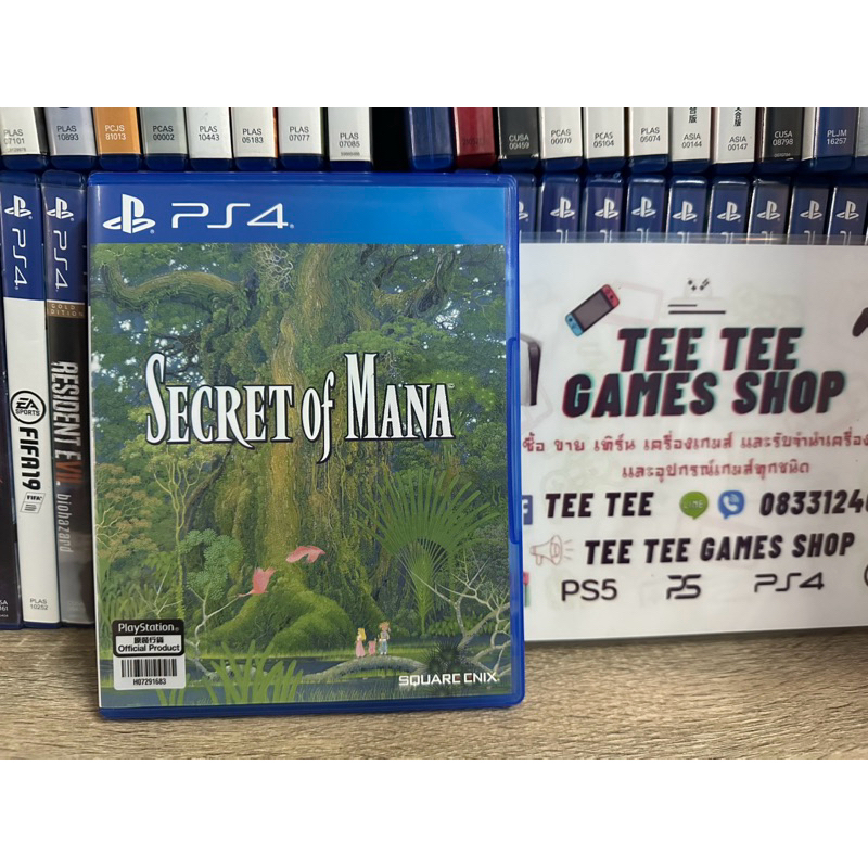 secret of mana ps4 โซน3 ซับไทย แผ่นมือสอง แผ่นสวยใช้งานปกติ​ แผ่น​ใช้​เล่น​กับ​เครื่อง​ps5​ได้​