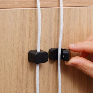 ชิ้นการจัดเรียงสายเคเบิลคลิปตัวจัดการสายไฟ USB ชาร์จเครื่องม้วนสายเคเบิลข้อมูลมีหัวเข็มขัดการจัดเก็บคงที่สายเคเบิลข้อมูล