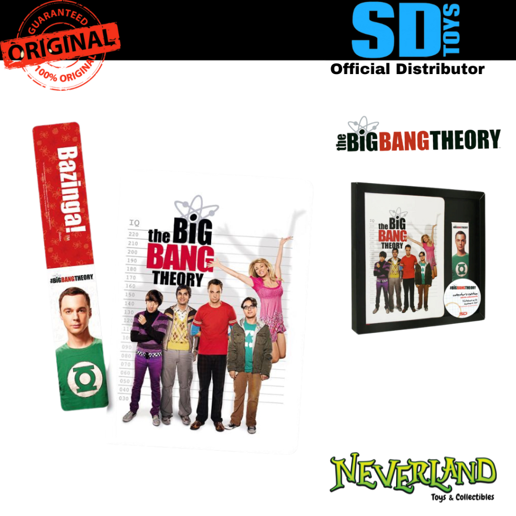 (SD Toys) The Big Bang Theory Notebook & Bookmark Set
