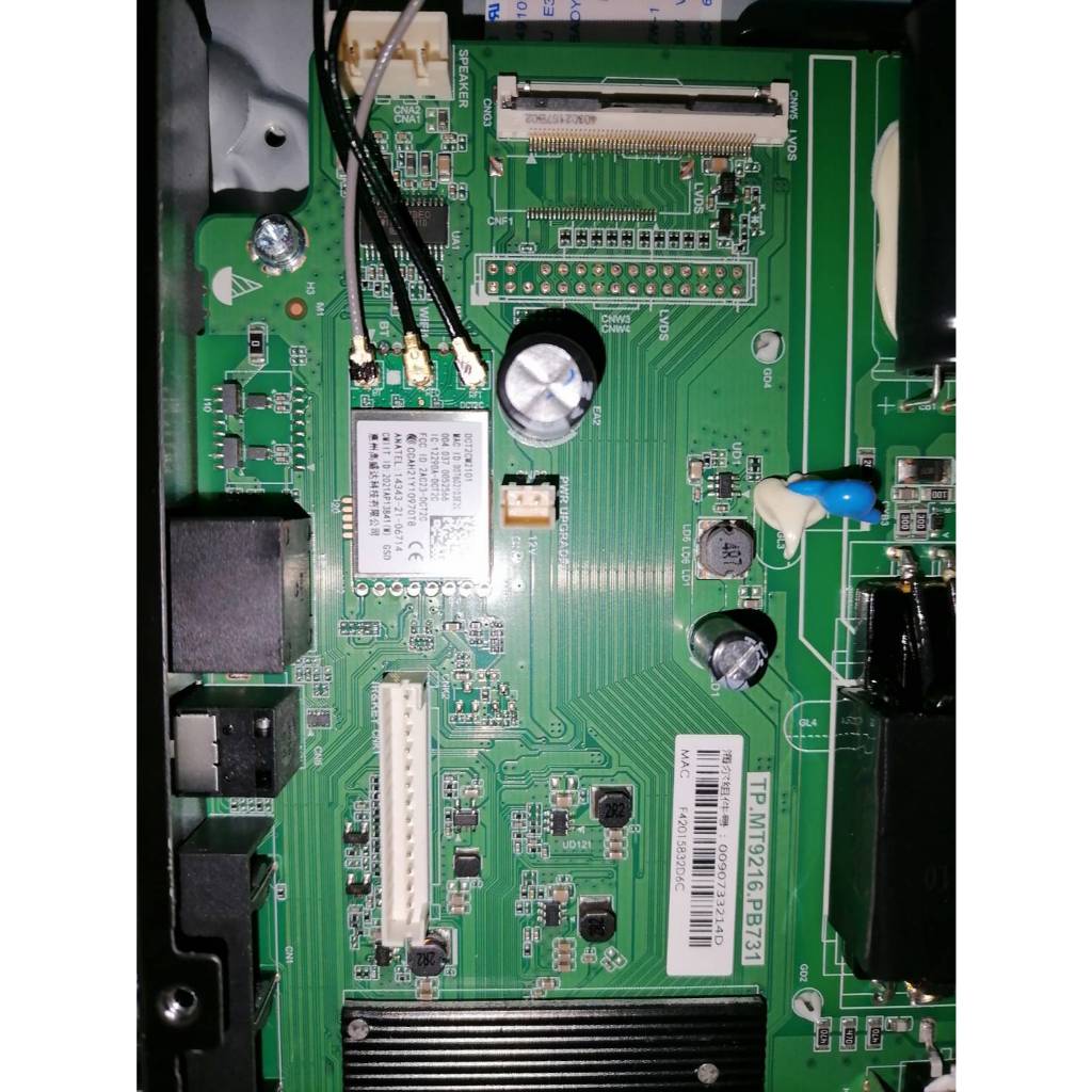 Haier​ทีวี H43K6FG ลอจิค บอร์ดควบคุม  Android ทีวี Haier H43K6FG PLUs Wifi  ส่งเร็วในไทย สินค้ามือสอ