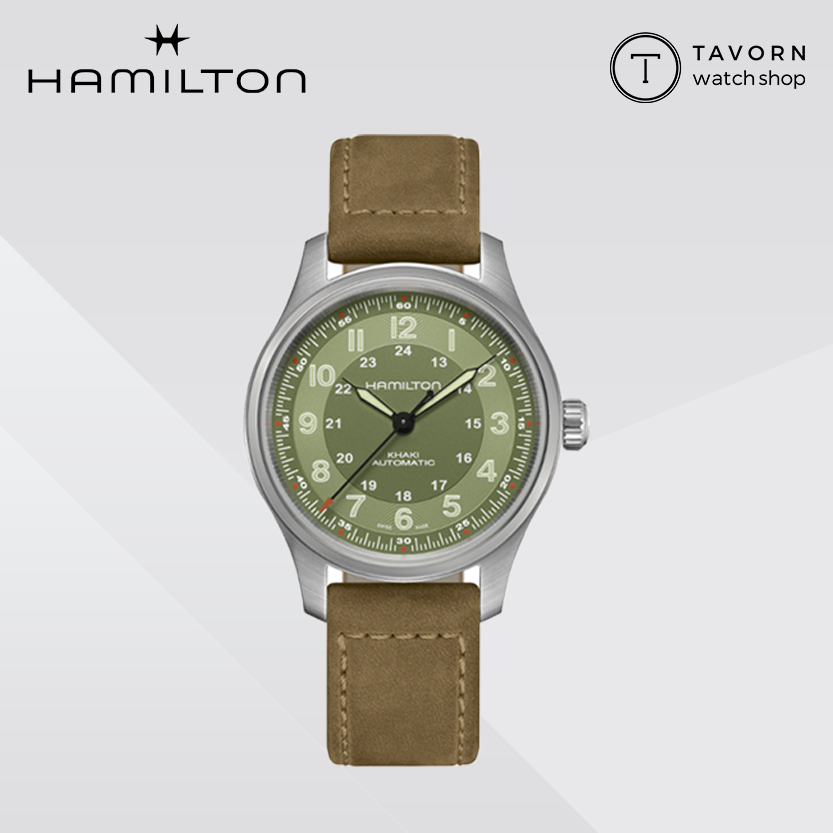 นาฬิกา Hamilton Khaki Field Titanium Auto 42mm รุ่น H70545560