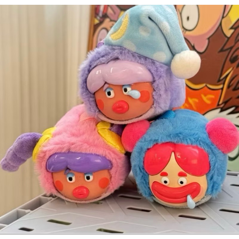 Ugly Family Pajama Party-กล่องสุ่มพวงกุญแจแบบเช็คการ์ด(พร้อมส่ง)เลือกได้ตามความต้องการคะ