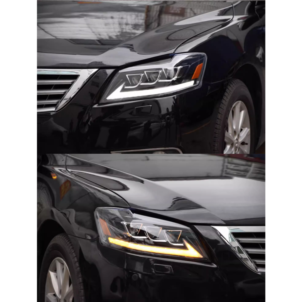 ไฟหน้าแต่ง Camry โคมไฟหน้าแต่ง Camry Toyota CAMRY 2007-2011 ACV40 ACV41 งานคุณภาพ ตัว TOP ไม่เหมือนใ