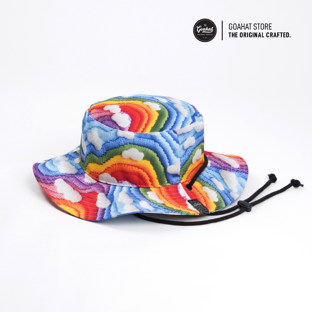 G200 Rainbow หมวกเดินป่า กันน้ำ หมวกทหาร อยู่ทรงสวย ใส่สบาย มีซับใน ระบายอากาศได้ดี