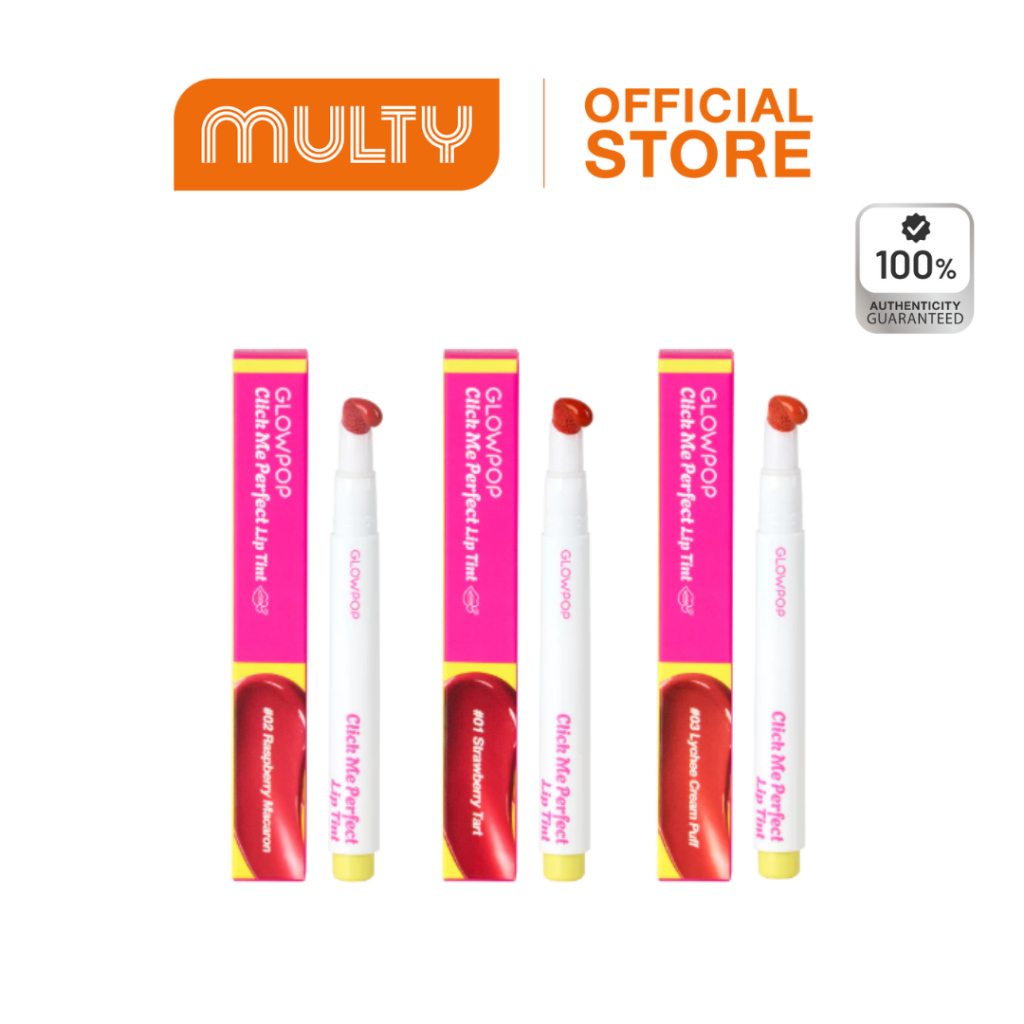 Glowpop Click Me Perfect Lip Tint 2.5 g. ลิปปทินท์