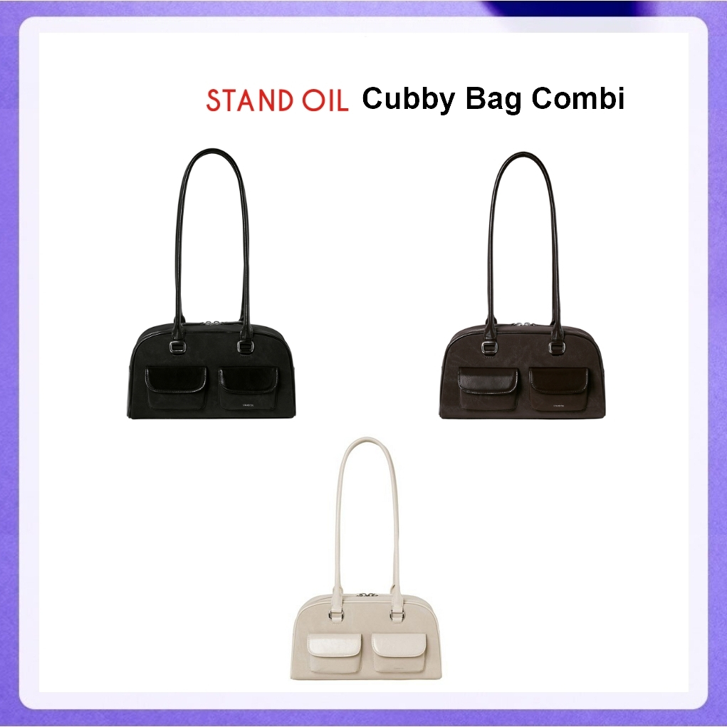 Stand Oil Chubby Bag Combi - 츄비백 콤비 (Marron Combi, Cream Combi, Black Combi)