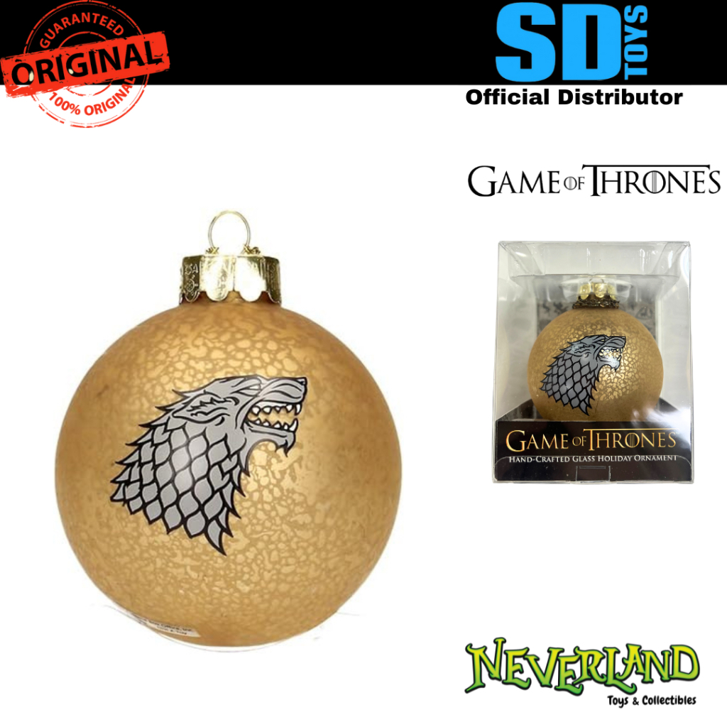 Game of Thrones: Stark Christmas Ornament by Kurt Adler