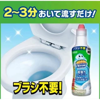 🇯🇵นำเข้าจากญี่ปุ่นแท้100% SCJohnson Scrubbing Bubbles Super Powerful Toliet Cleanner เจลทำความสะอาดชักโครก แบบไม่ต้องขัด