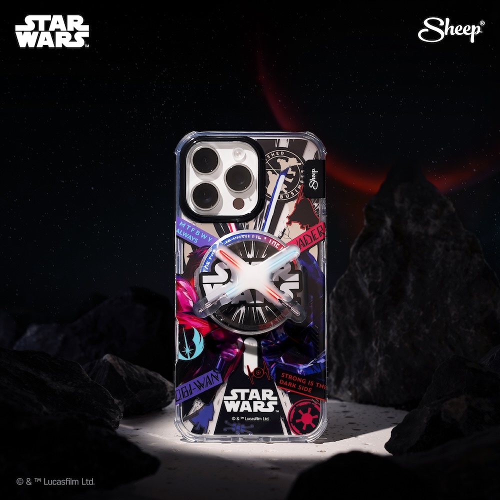 [For iPhone MS Star Wars ] Sheep Star Wars Limited Collection เคสสำหรับไอโฟนMS แม่เหล็ก เคสมีMagnet ฟรีGriptok ลิขสิทธิ์ - รูปที่ 4