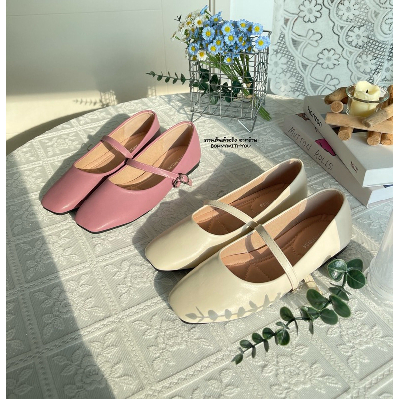 ꒰พร้อมส่ง꒱ รองเท้าคัทชูหนัง ไซส์35-44 | 🪭🫶🏻#รุ่นอลิส พื้นนิ่ม แบบไม่เสริมส้น (สั่งผ่านShopee Video ลด100.-)
