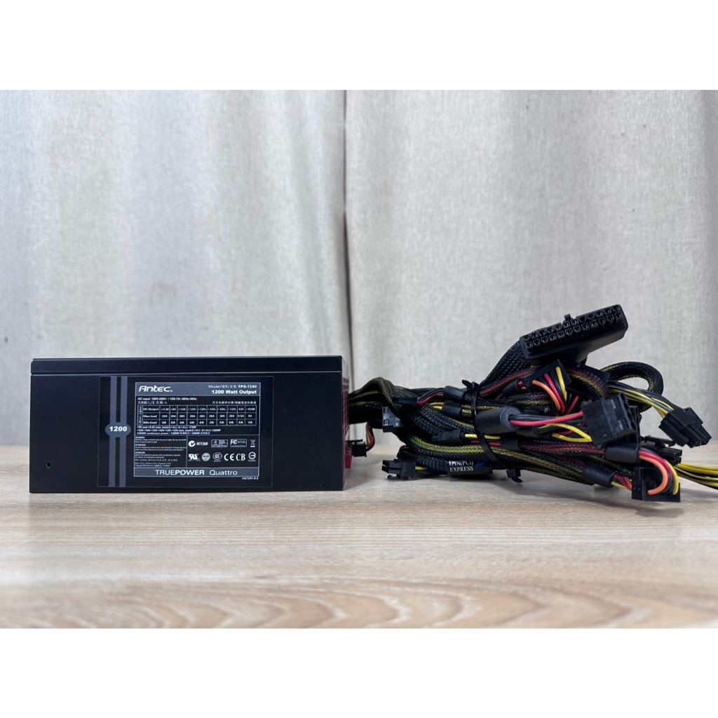 เพาเวอร์ซัพพลาย(power supply) ANTEC TRUEPOWER QUATTRO 1200 (1200w )