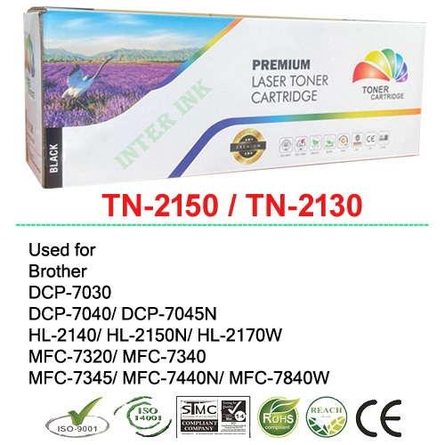 หมึกเลเซอร์ Brother HL-2140 / HL-2150N / HL-2170W (TN-2150) สีดำ Full Color