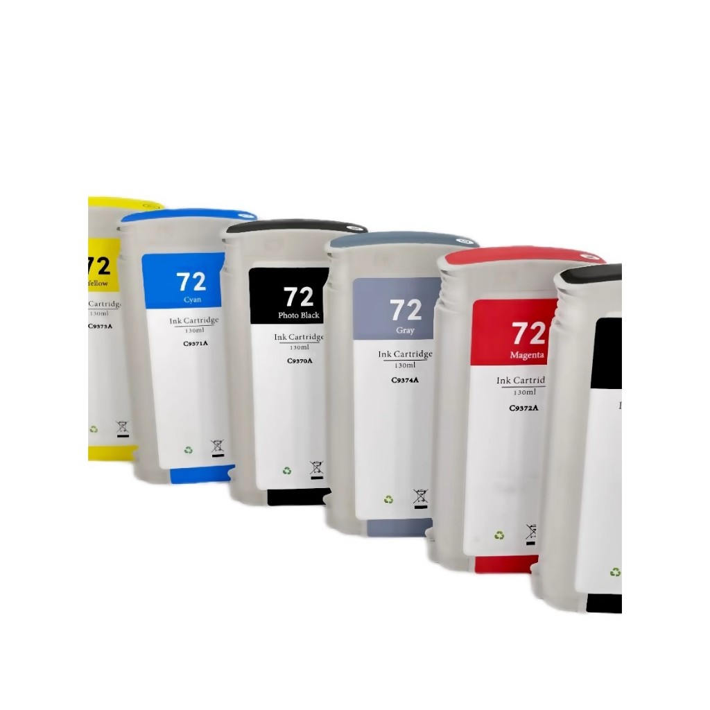 Suitable for HP HP72 ink cartridge T1100 T610 T770 T790 T620 hp regeneration high-quality ink cartri