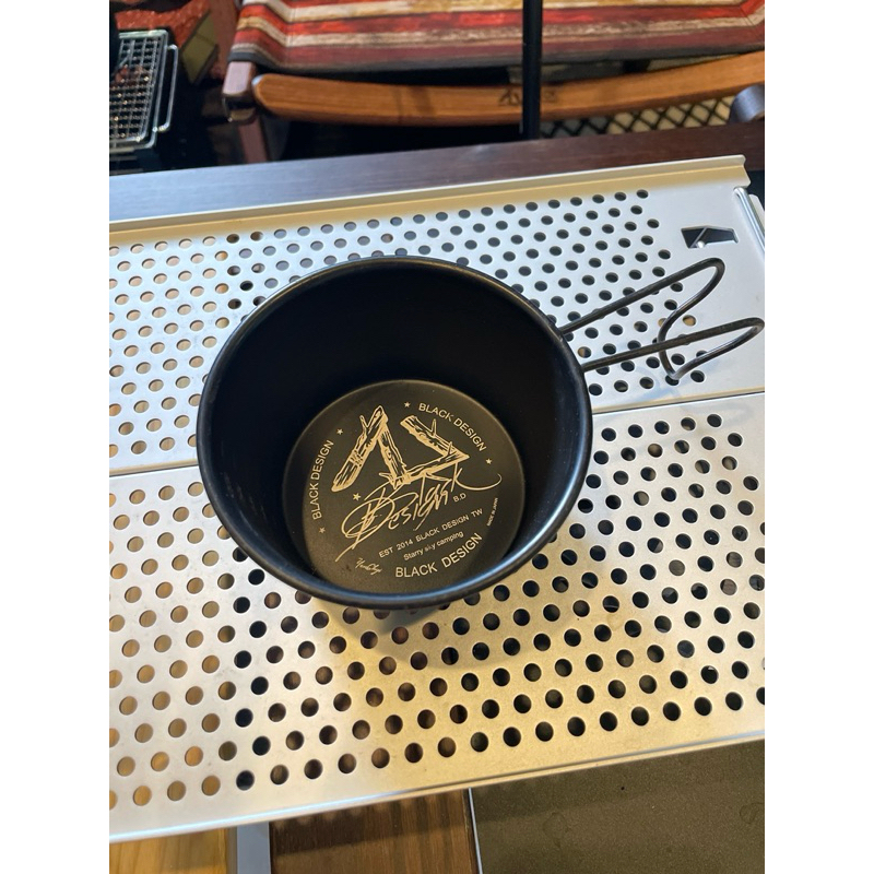 Black Design sierra black steel cup 250 ml.