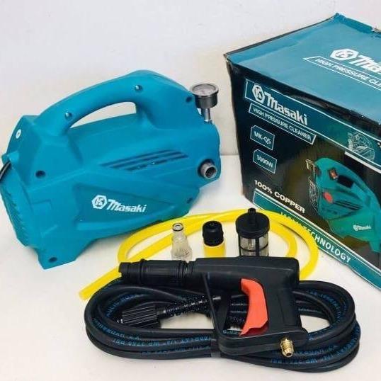 MASAKI ปั๊มล้างรถ ปั๊มอัดฉีด 250 บาร์ รุ่น MX-Q5 สินค้ามีพร้อมจัดส่ง รับประกันสินค้า 6 เดือน