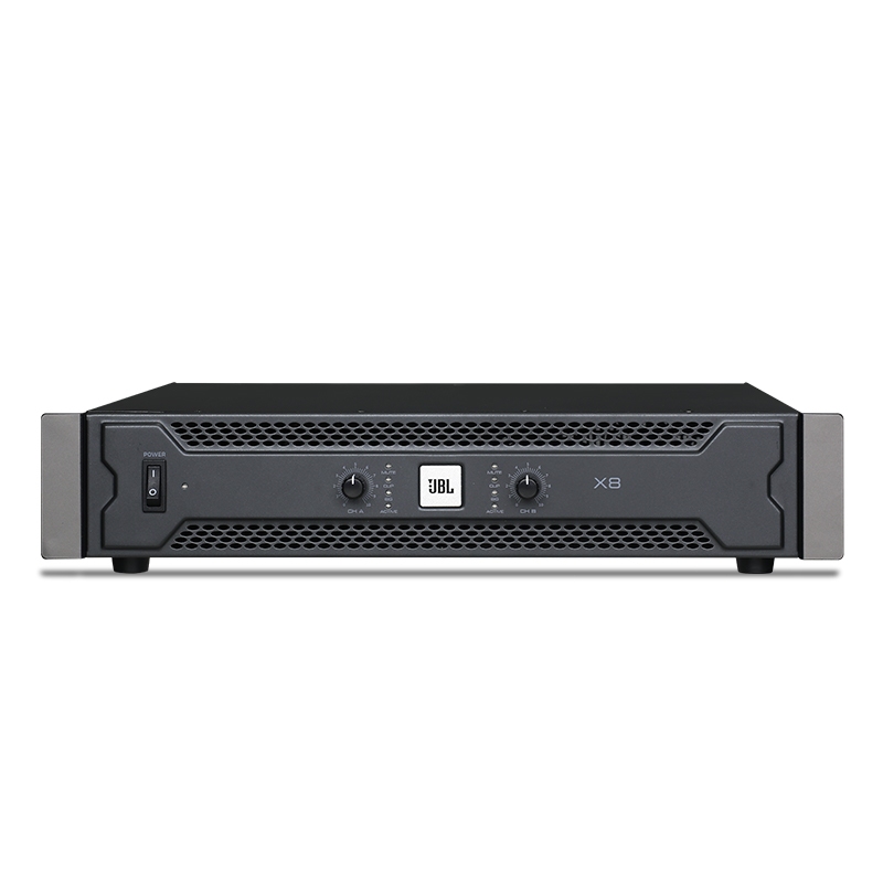 เพาเวอร์แอมป์กลางแจ้ง,JBL/แท้ X8 power amp  8Ω 1600W*2ch เพาเวอร์แอมป์ดิจิตอล