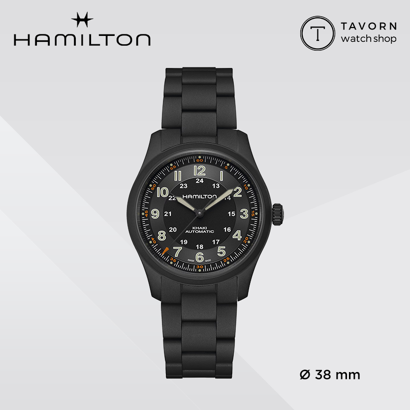 นาฬิกา Hamilton Khaki Field Titanium Auto 38mm รุ่น H70215130
