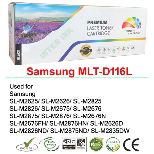 ตลับหมึก Samsung Xpress M2875FD / M2875FW / M2876 / M2835DW (D116L) สีดำ Full Color