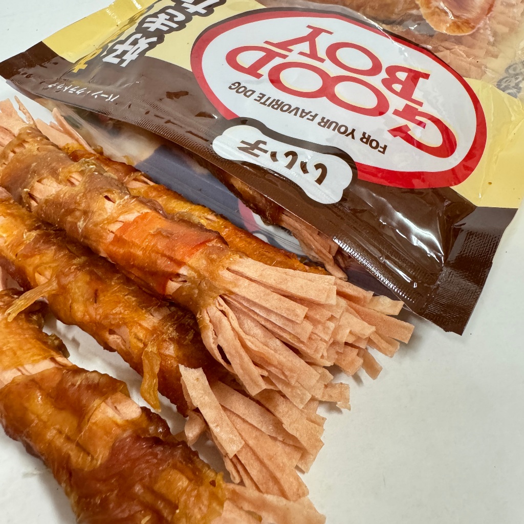 กู๊ดบอย  สันในไก่พันปลาทาโร่ น้ำหนัก 200 กรัม